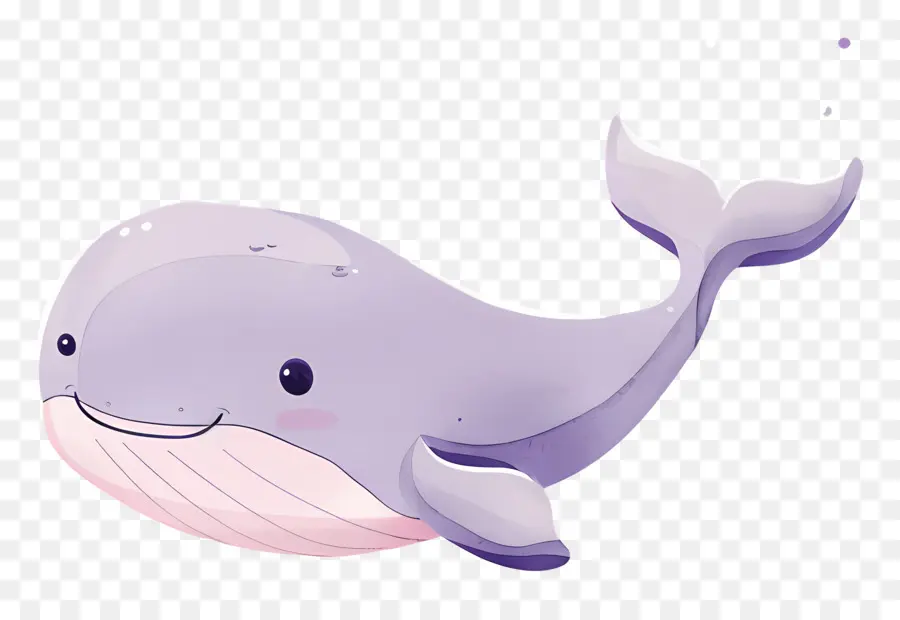 Ballena Acuarela，Ballena De Dibujos Animados PNG