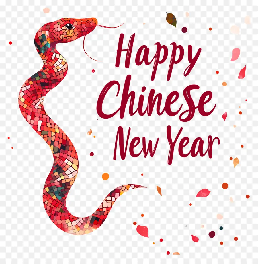 Año Nuevo Chino，Serpiente Del Año Nuevo Chino PNG