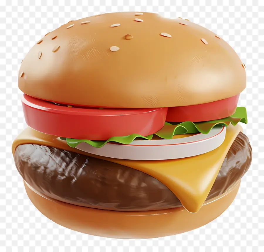 Hamburguesa Simple，Hamburguesa PNG