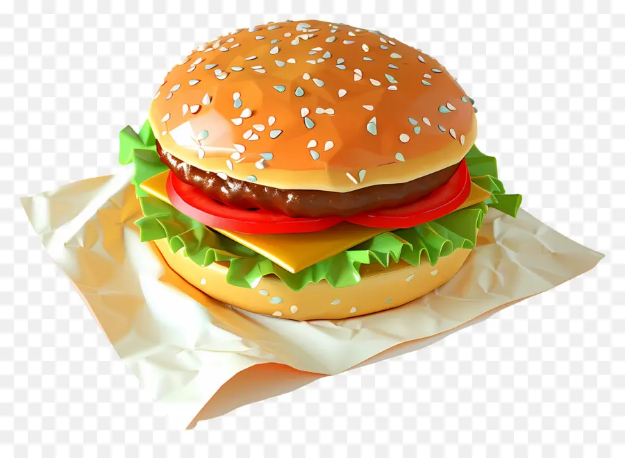 Hamburguesa Simple，Hamburguesa Con Queso PNG