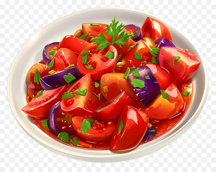 Comida Africana，Tazón De Ensalada Colorida PNG