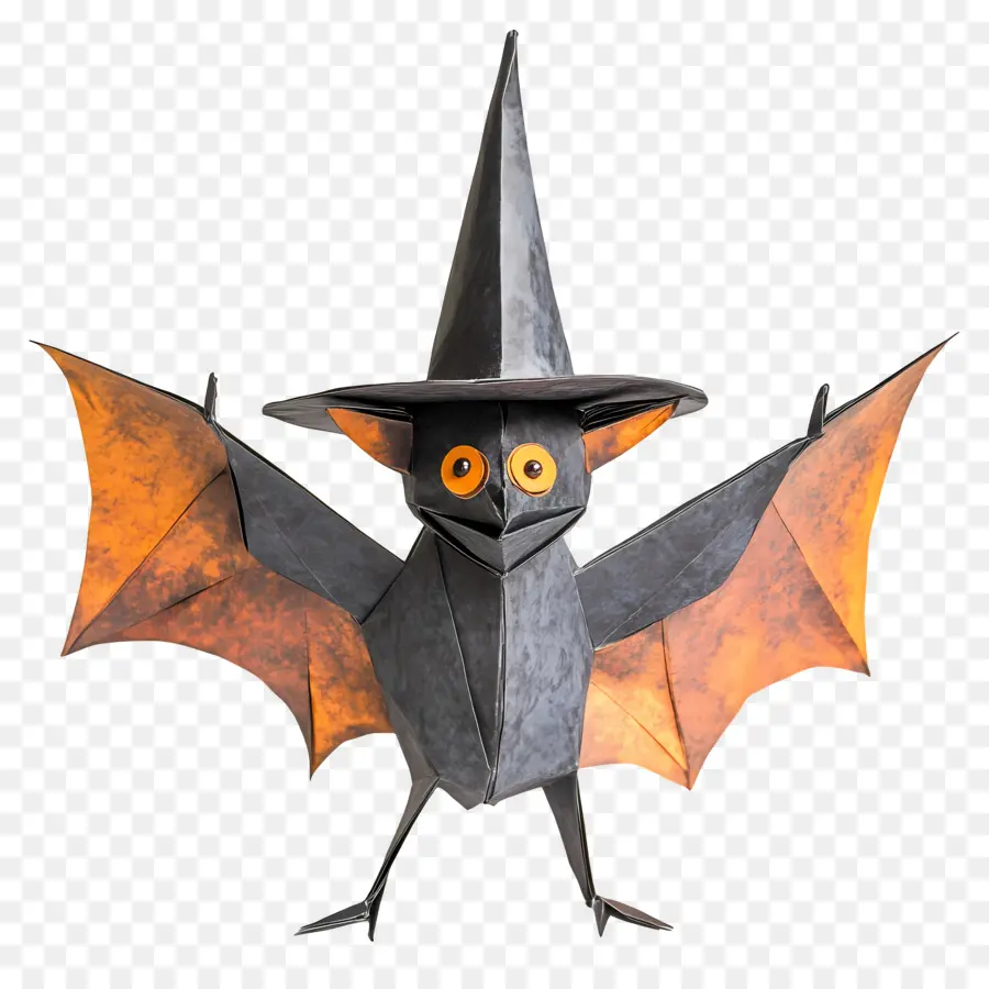 Murciélago De Halloween，Murciélago Con Sombrero PNG