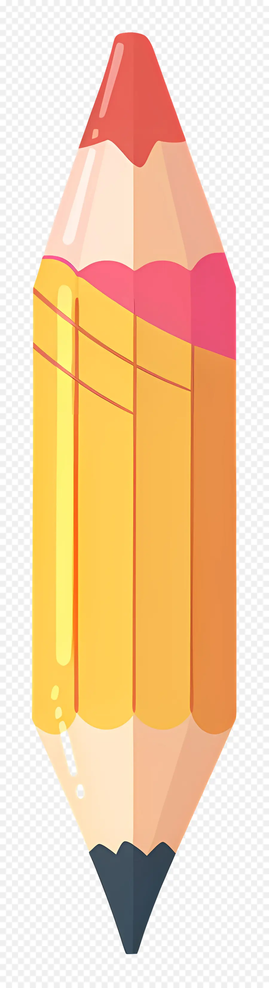 Lápiz De Color，Lápiz Amarillo PNG