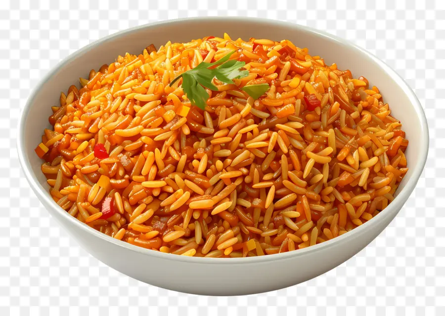 Comida Africana，Arroz Picante Con Guarnición PNG