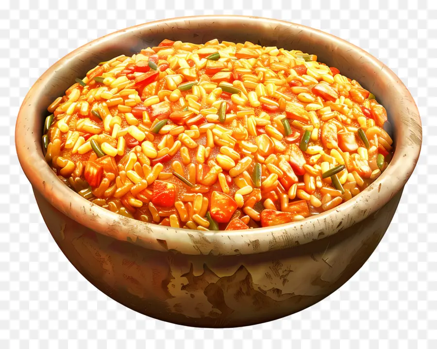 Comida Africana，Arroz En Olla De Barro PNG