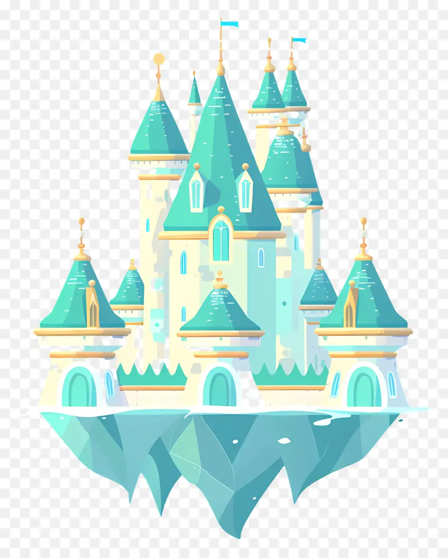 Castillo De Disney，Castillo De Hielo PNG