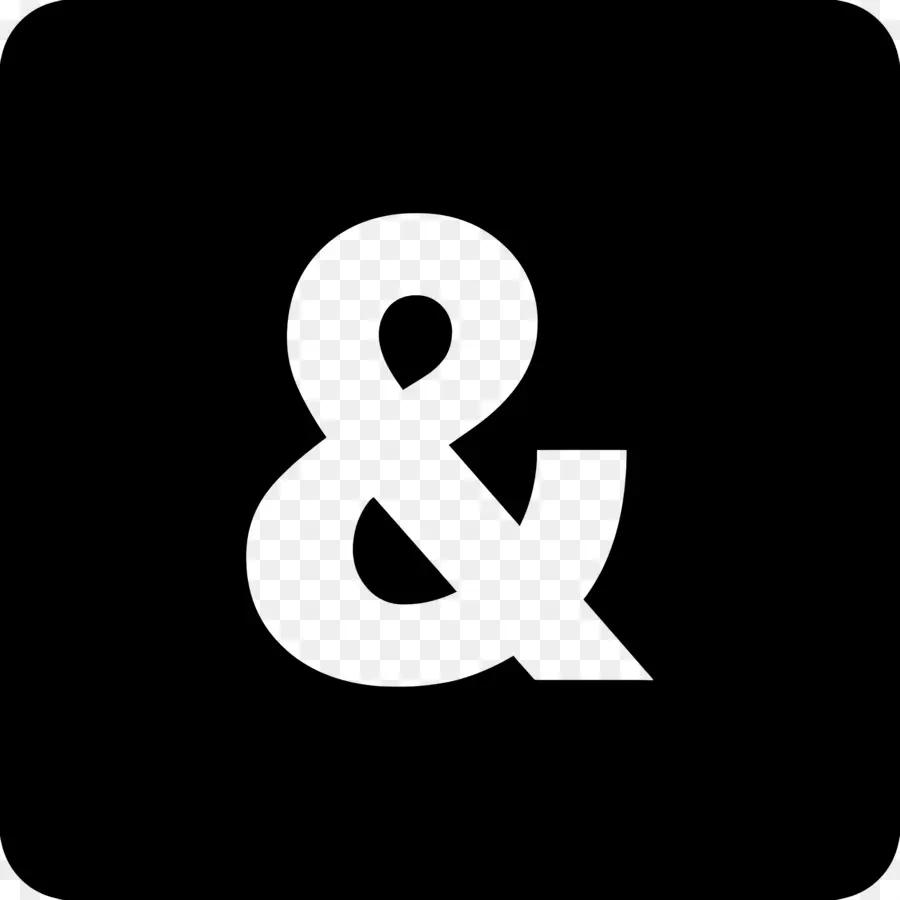 Símbolo Comercial，Ampersand PNG