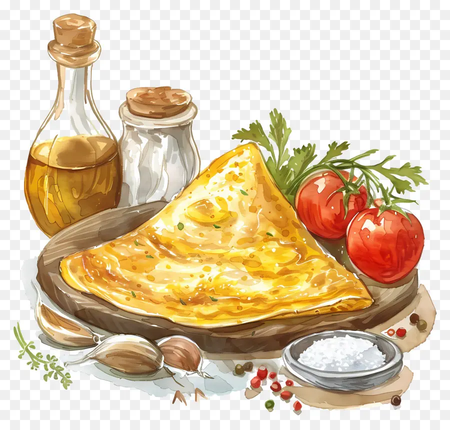 Tortilla Española，Tortilla PNG