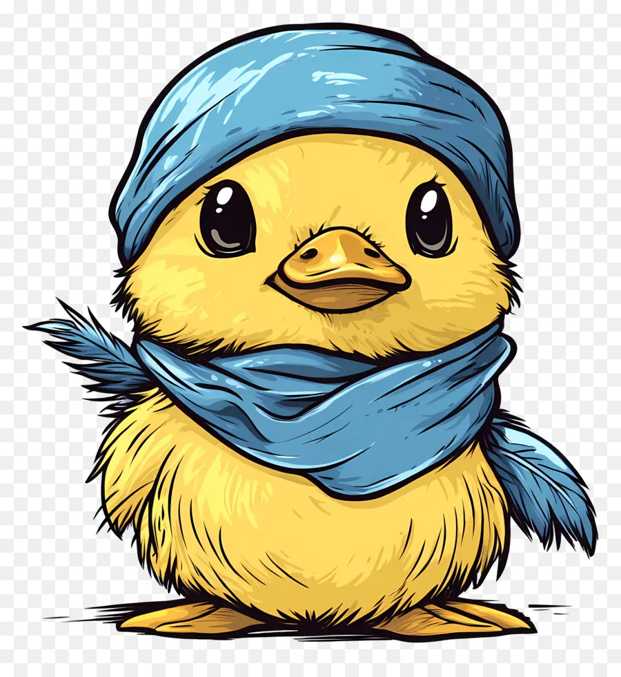 Pato De Dibujos Animados，Lindo Patito PNG