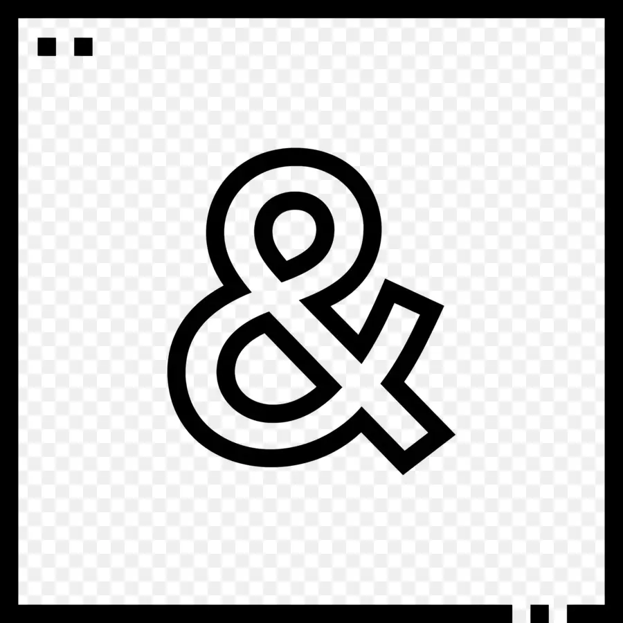 Símbolo Comercial，Ampersand PNG