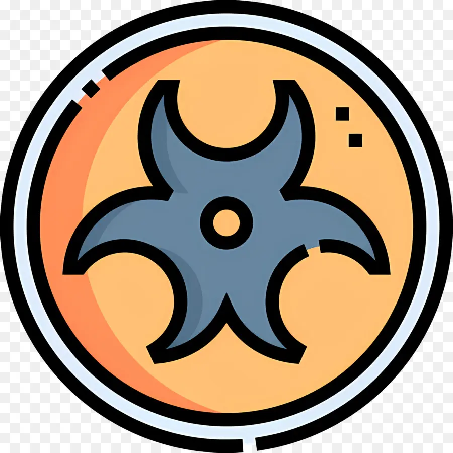 Símbolo De Peligro，Símbolo Shuriken PNG