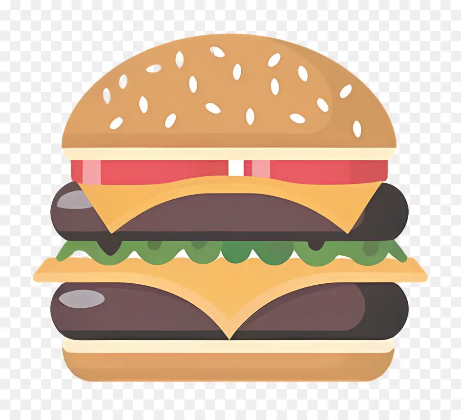 Hamburguesa Jugosa，Hamburguesa Con Capas PNG