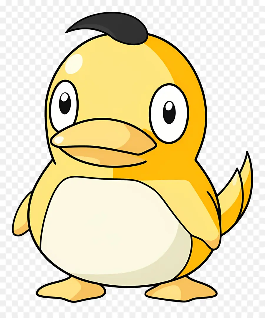 Pato De Dibujos Animados，Pato Amarillo PNG