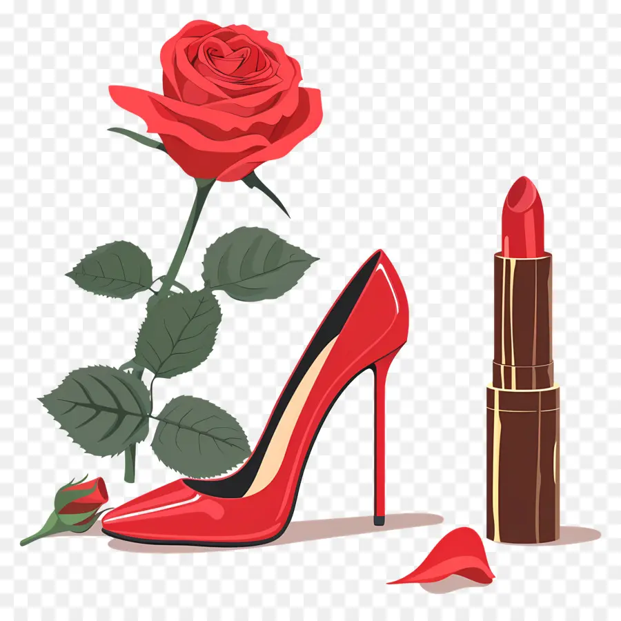 Tacones Rojos，Tacón Alto Rojo PNG