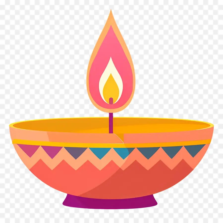 Diwali Diya，Lámpara Diya PNG