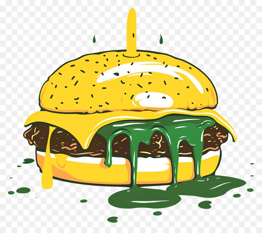 Hamburguesa Jugosa，Hamburguesa Con Queso PNG