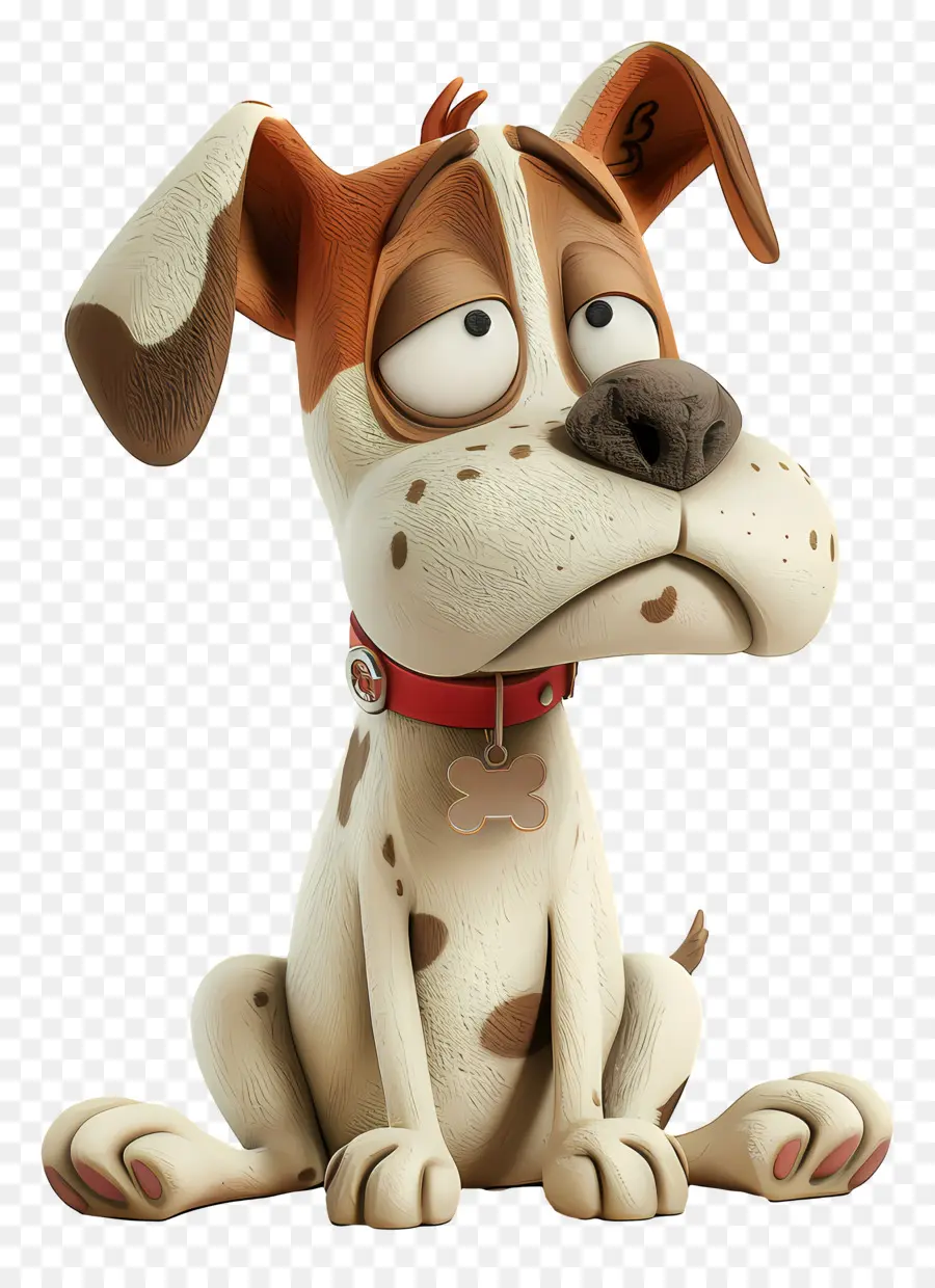 Perro 3d，Perro Triste PNG