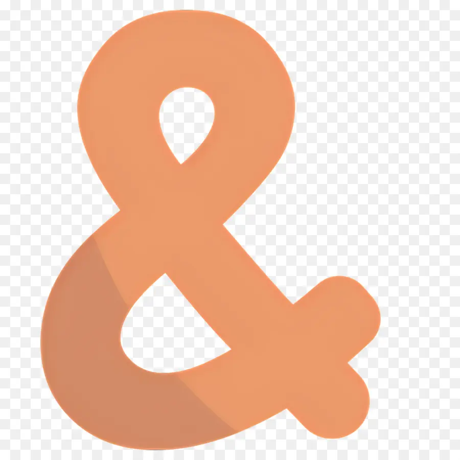 Símbolo Comercial，Ampersand PNG