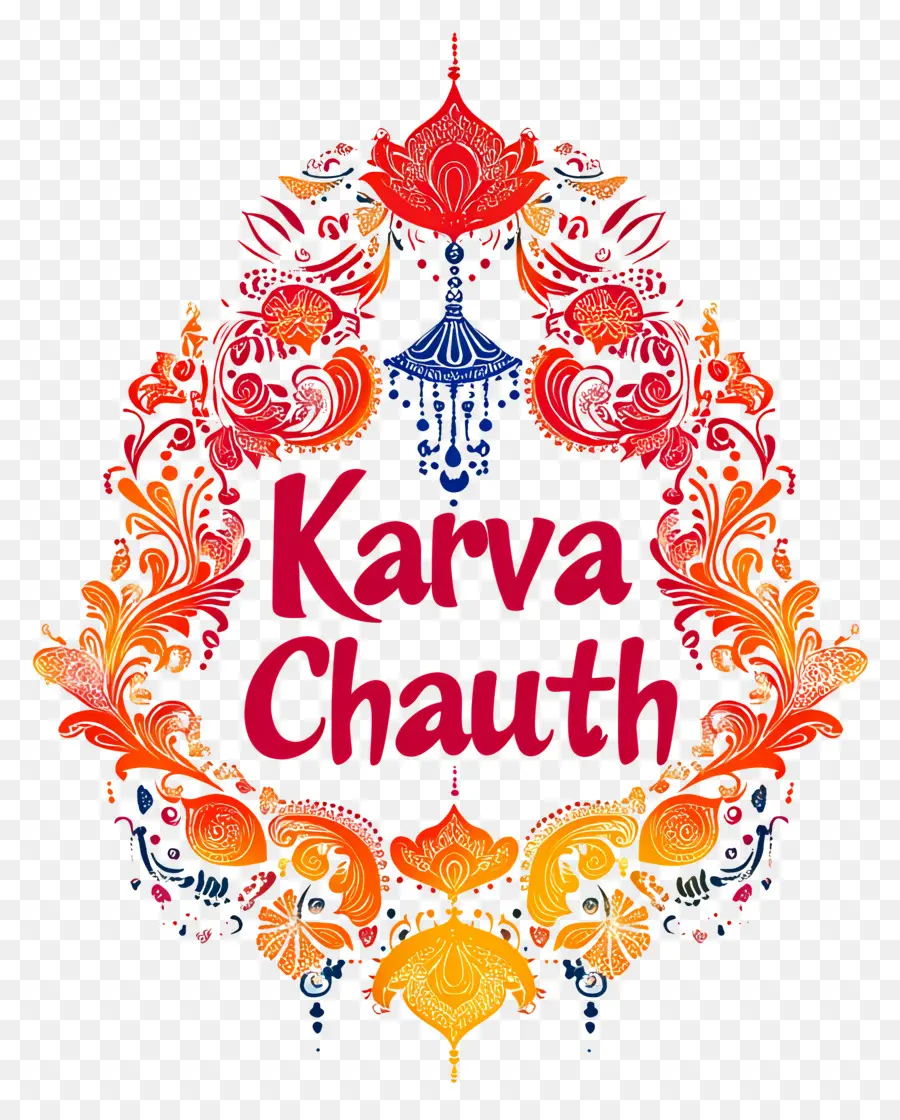 Karva Chauth，Diseño Decorativo PNG