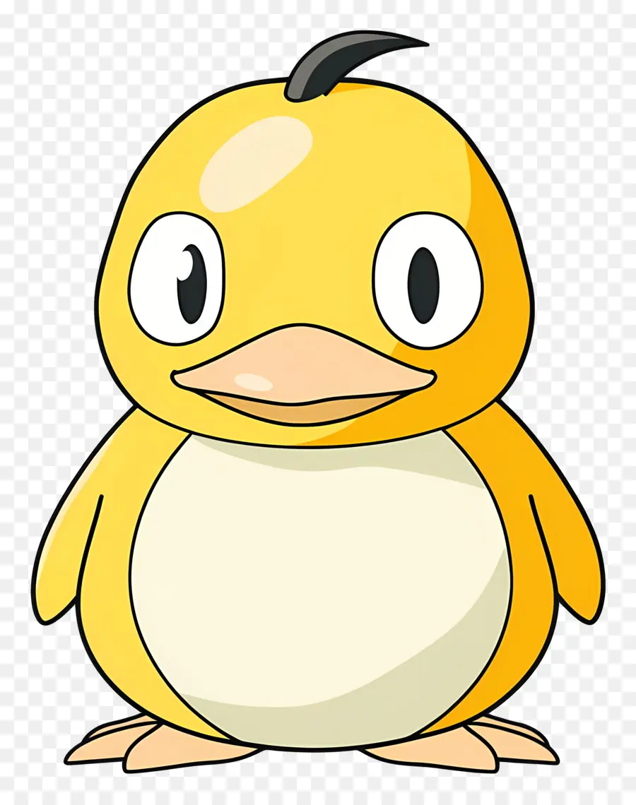 Pato De Dibujos Animados，Pato Amarillo PNG