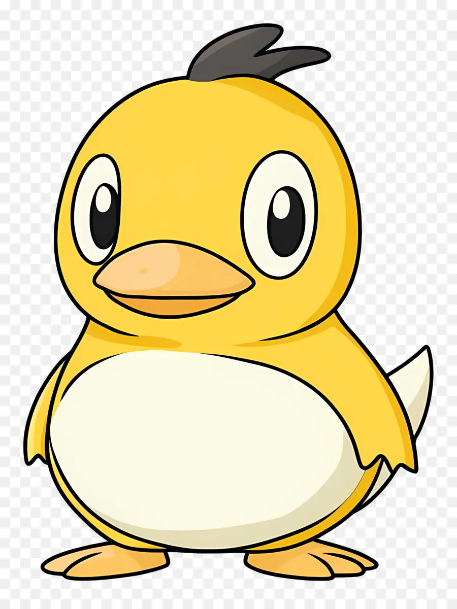 Pato De Dibujos Animados，Pato Amarillo PNG