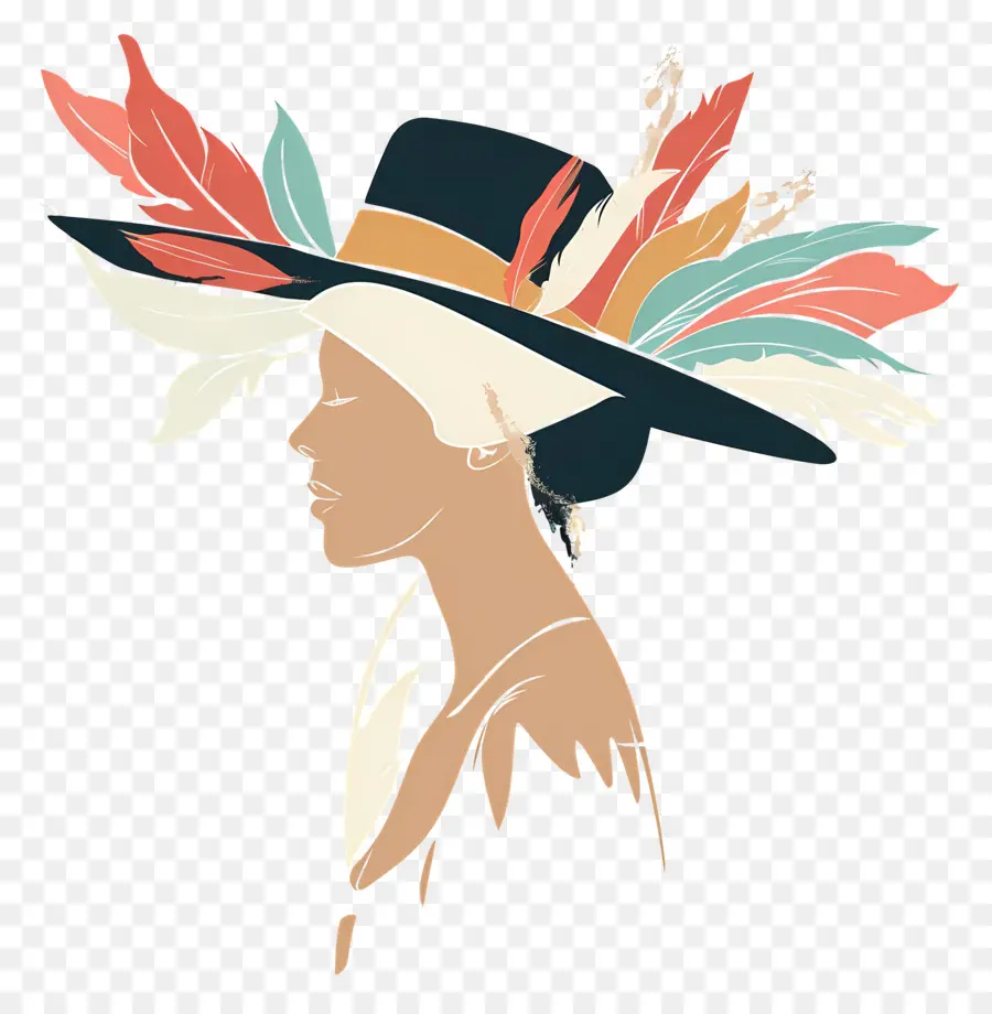 Logotipo De Niña，Mujer Con Sombrero PNG