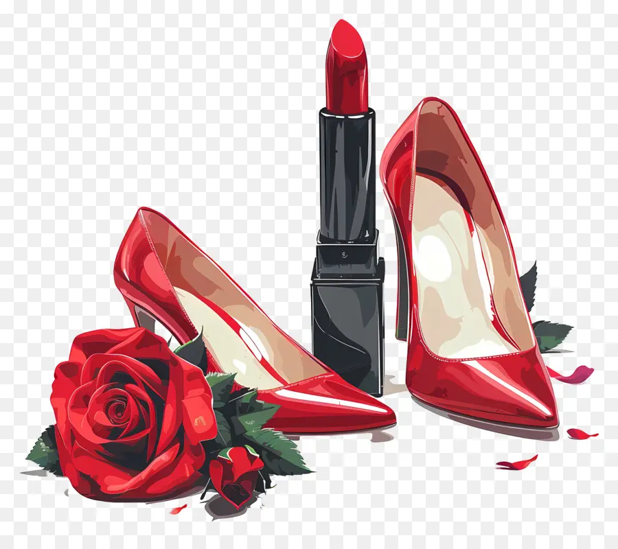 Tacones Rojos，Tacón Alto Rojo PNG