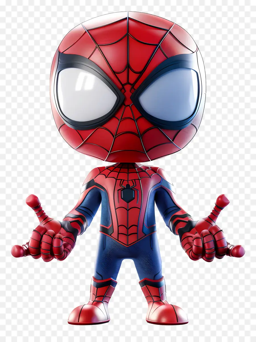 Lindo Hombre Araña，Chibi Hombre Araña PNG