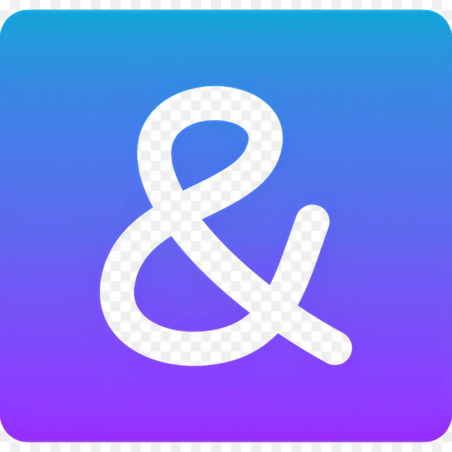 Símbolo Comercial，Ampersand PNG