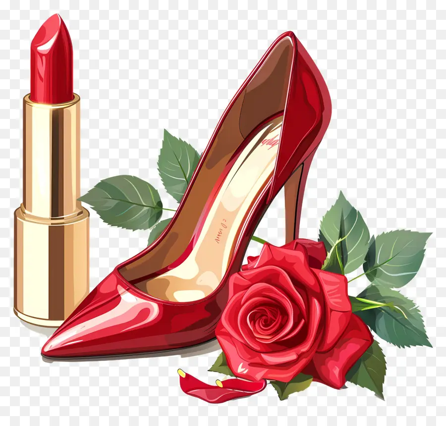 Tacones Rojos，Tacón Alto Rojo PNG