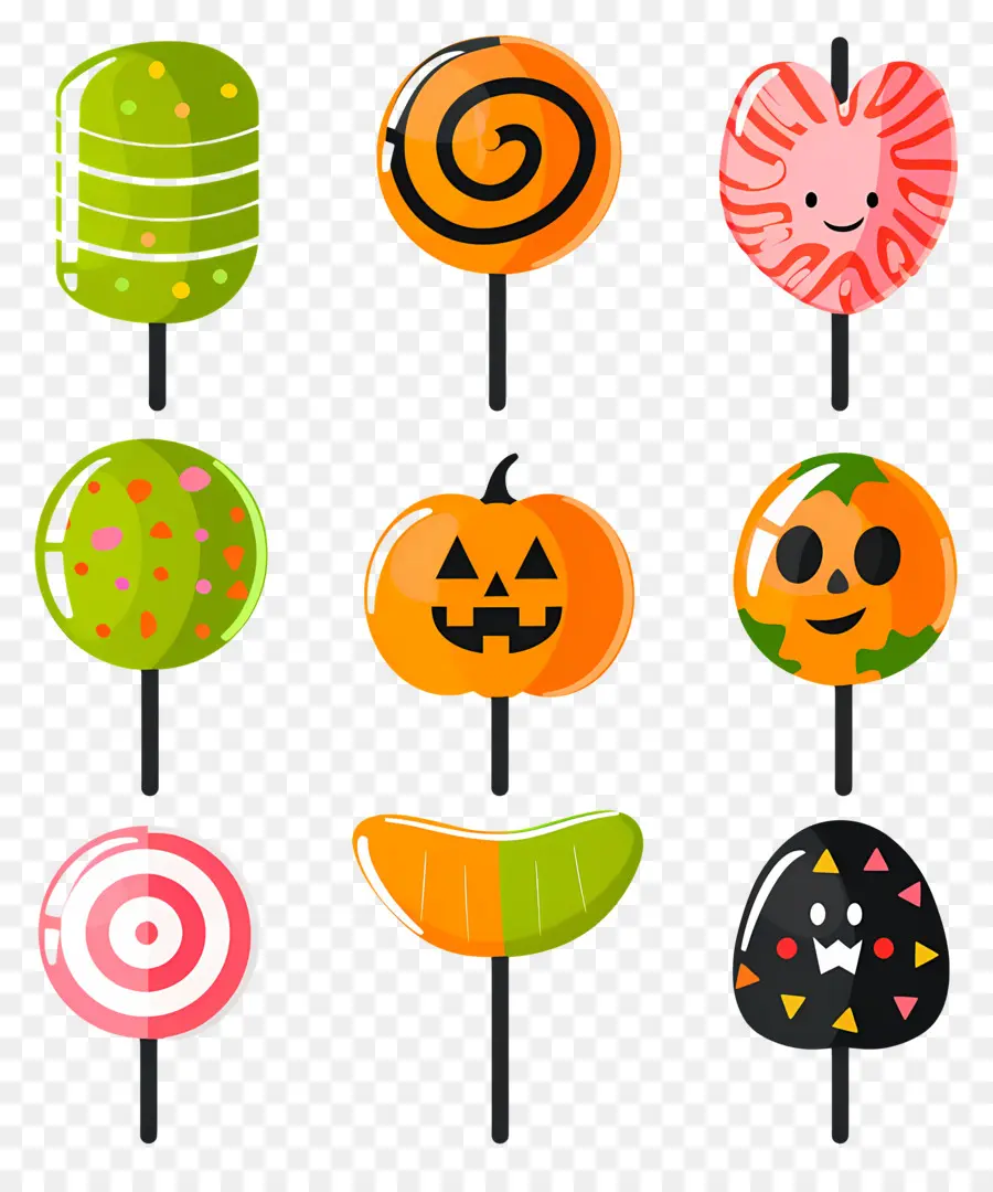 Piruleta De Halloween，Piruletas De Halloween PNG