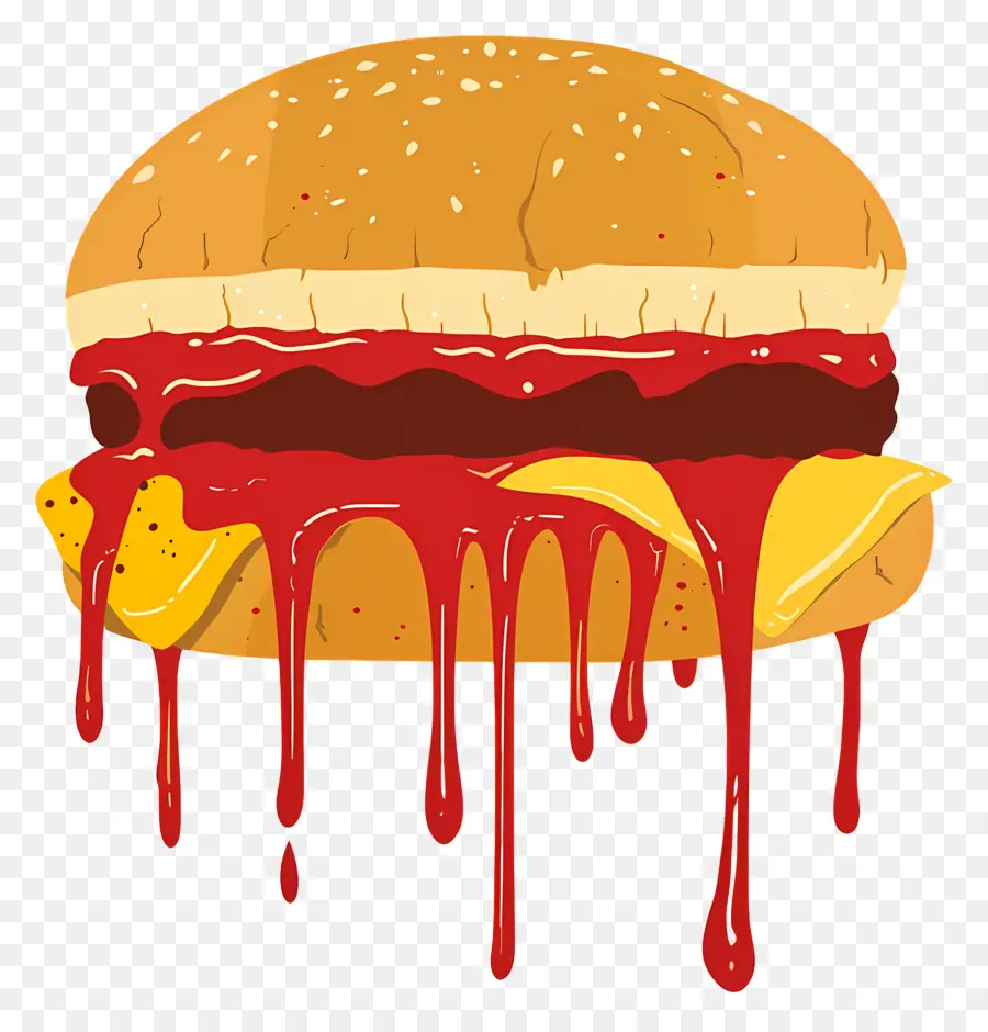 Hamburguesa Jugosa，Hamburguesa Con Queso PNG