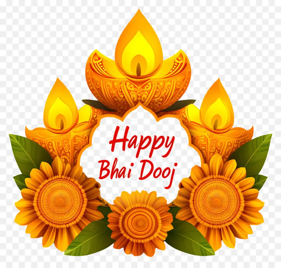 Feliz Bhai Dooj，Texto Feliz De Bhai Dooj PNG