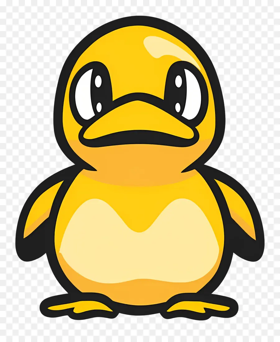 Pato De Dibujos Animados，Pato Amarillo PNG