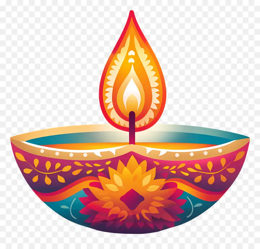 Diwali Diya，Lámpara Diya PNG