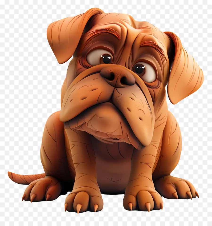 Perro 3d，Perro Lindo De Dibujos Animados PNG