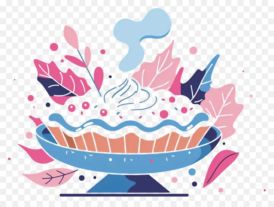 Pastel De Acción De Gracias，Pastel Colorido PNG