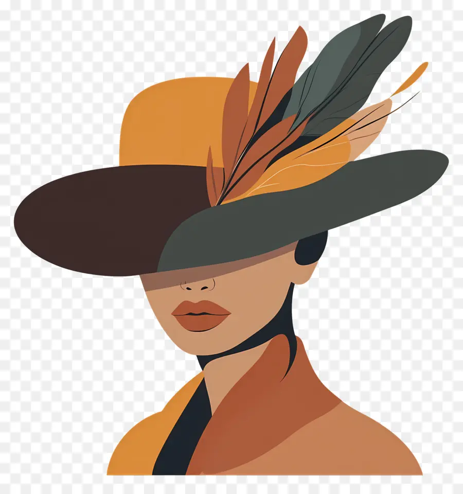 Logotipo De Niña，Mujer Con Sombrero PNG