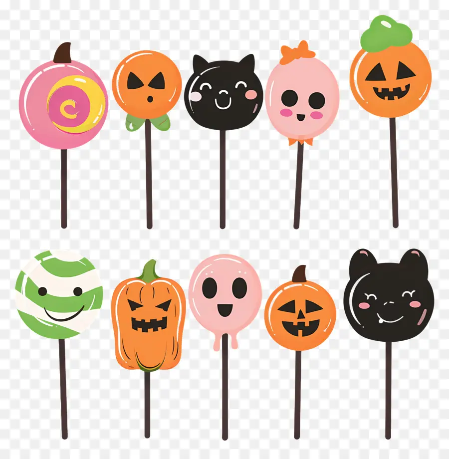 Piruleta De Halloween，Piruletas De Halloween PNG