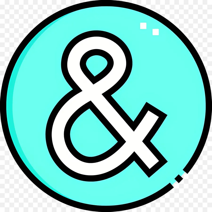 Símbolo Comercial，Ampersand PNG