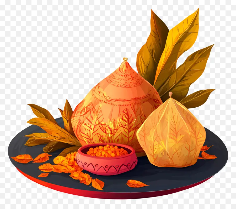 Feliz Chhat Puja，Macetas Decorativas PNG