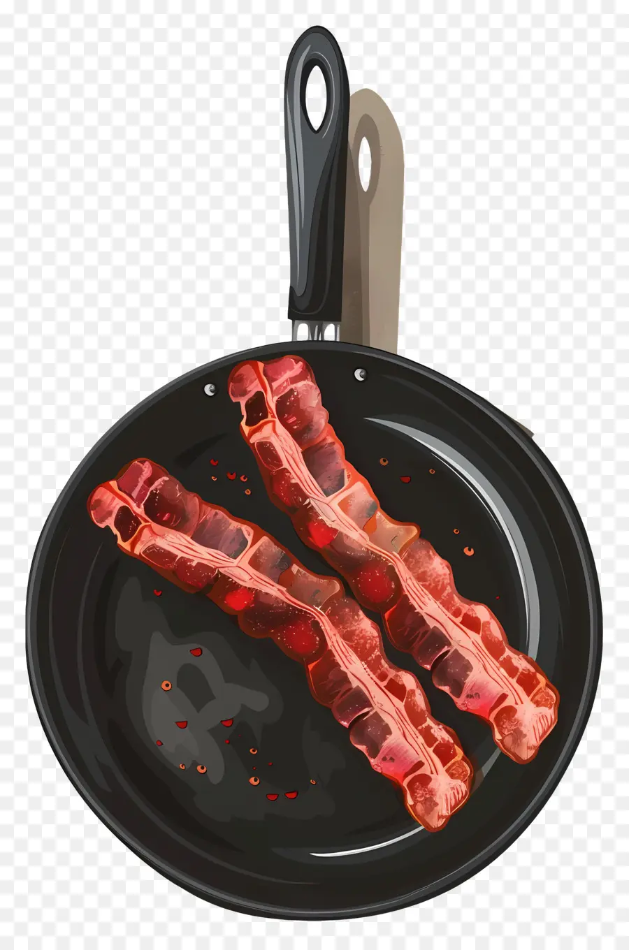 Tocino Frito，Tocino En Sartén PNG