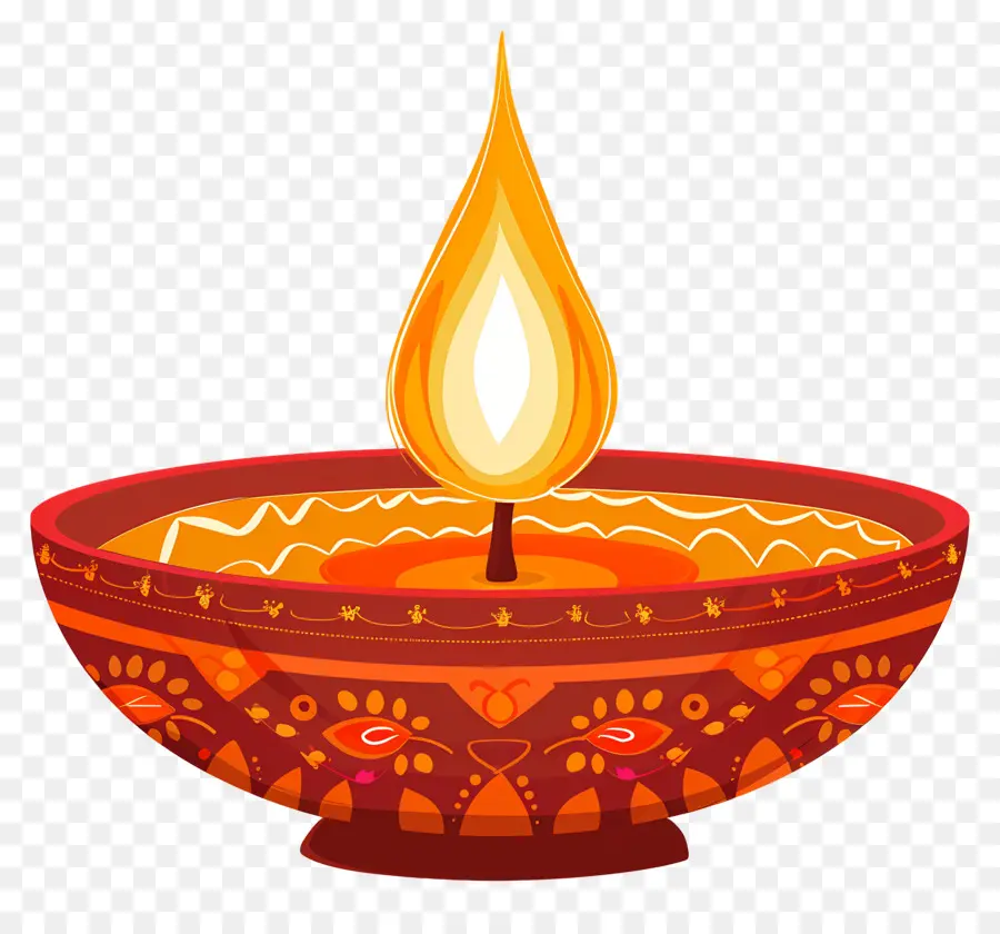 Diwali Diya，Lámpara De Aceite PNG