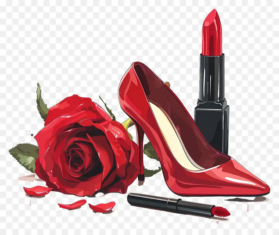 Tacones Rojos，Tacón Alto Rojo PNG