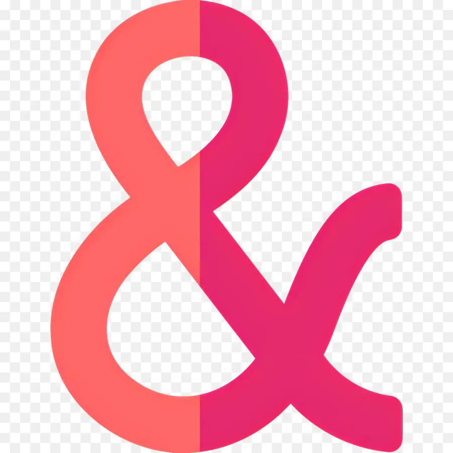 Símbolo Comercial，Ampersand PNG