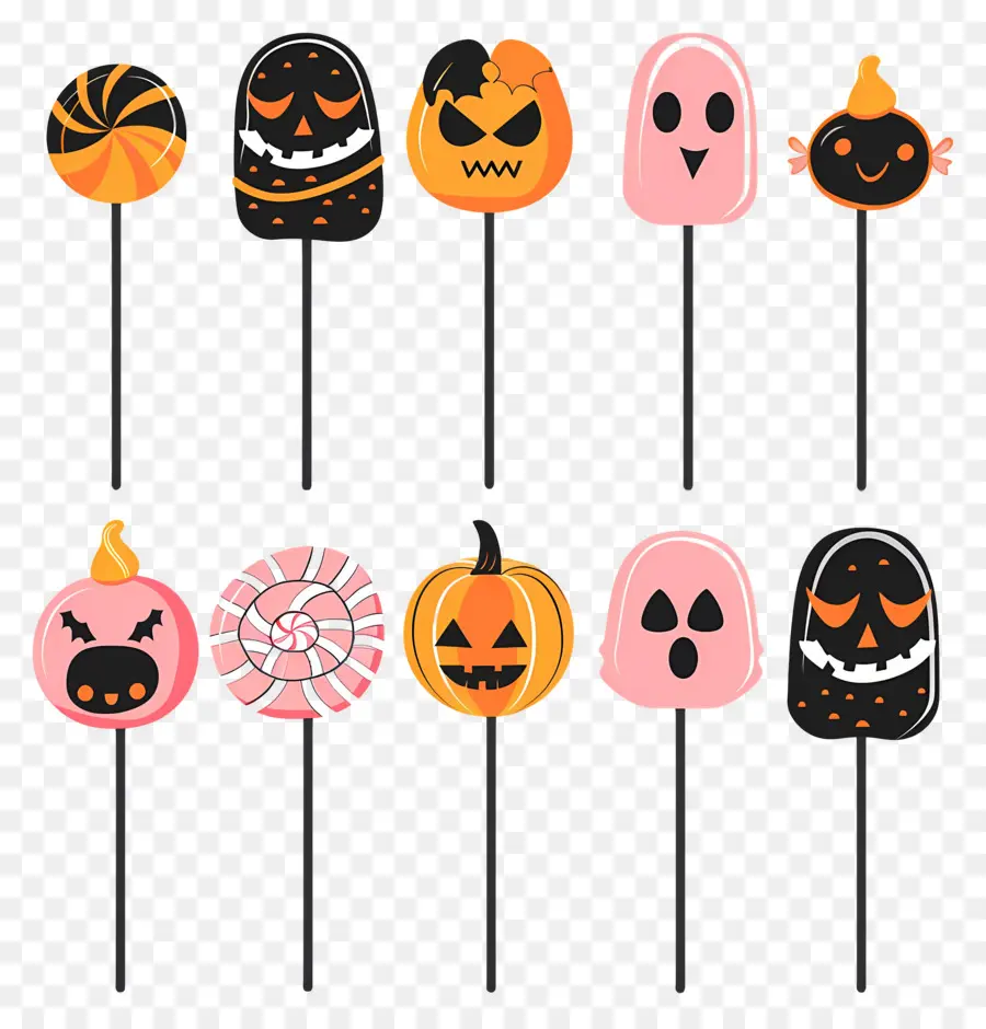 Piruleta De Halloween，Piruletas De Halloween PNG