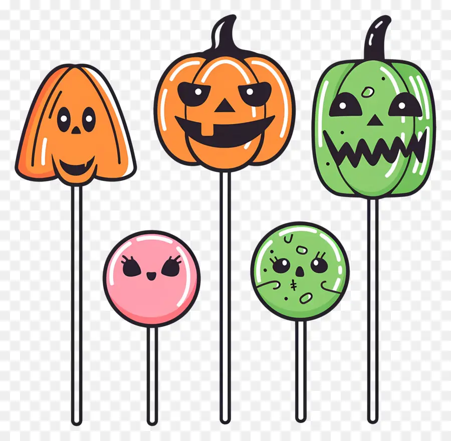 Piruleta De Halloween，Piruletas De Halloween PNG