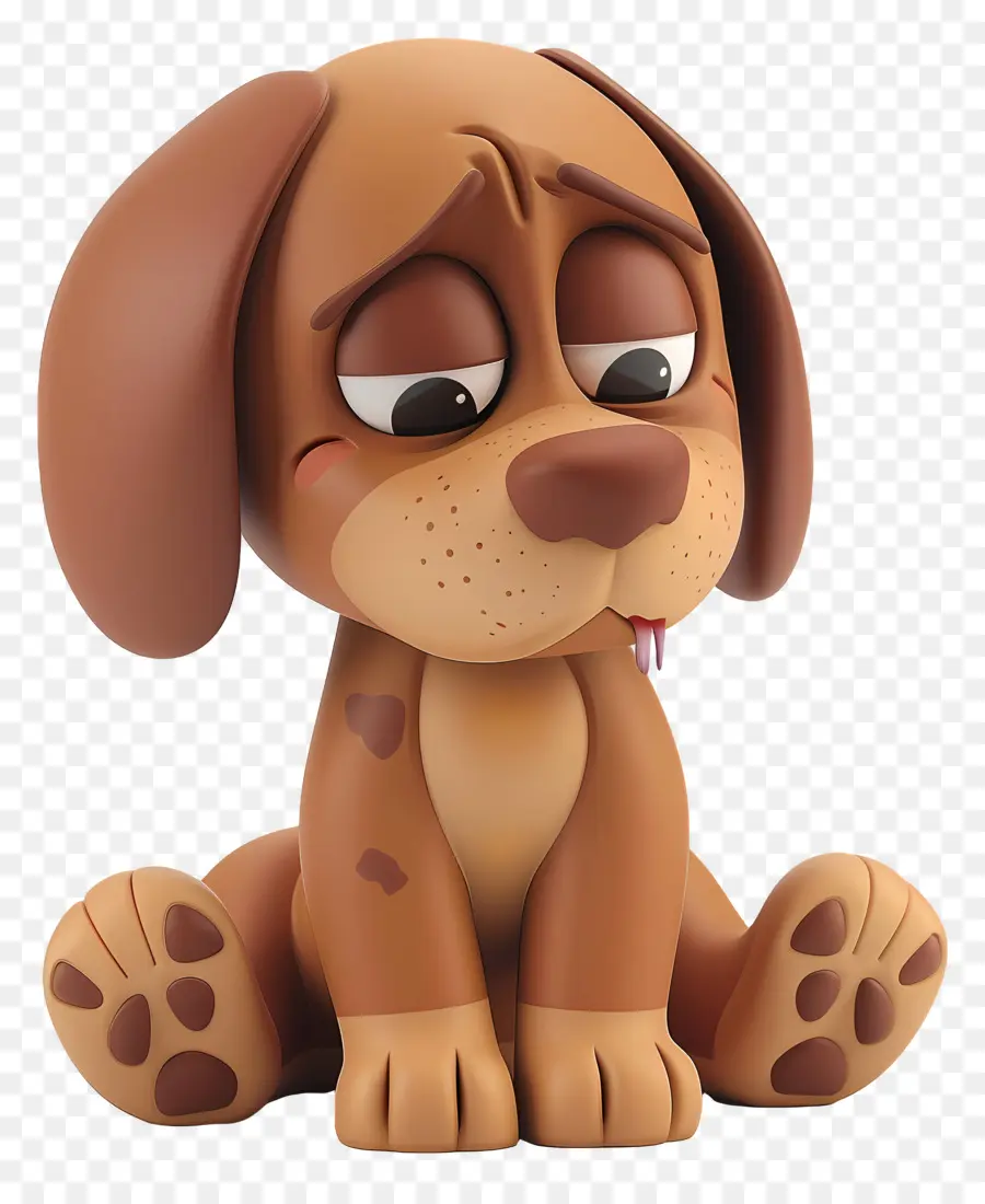 Perro 3d，Perro Sentado PNG