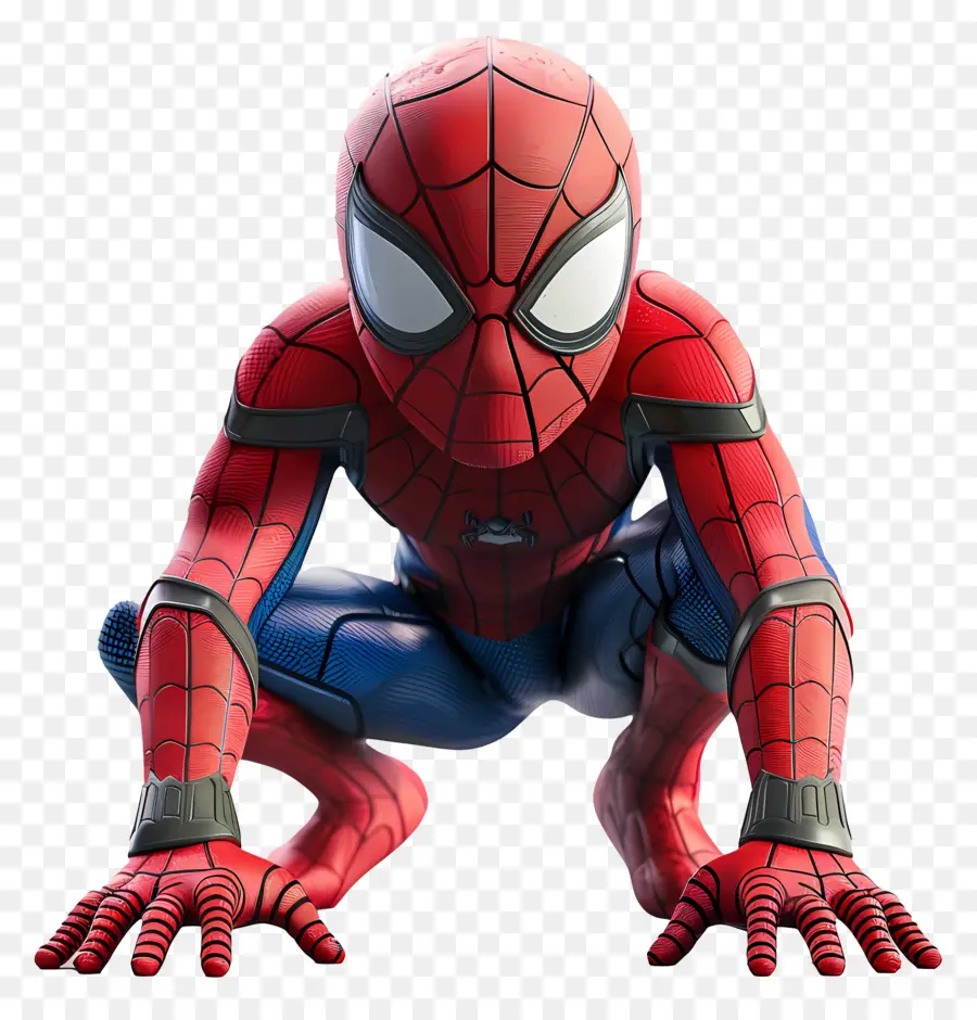 Lindo Hombre Araña，Hombre Araña Sentado PNG