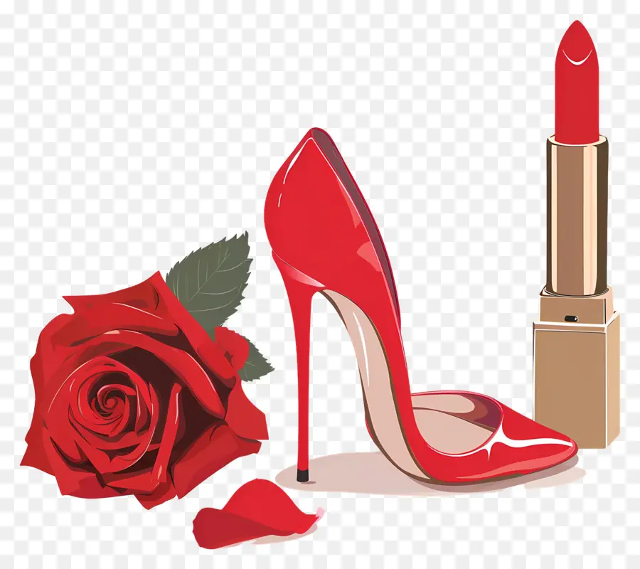 Tacones Rojos，Tacón Alto Rojo PNG